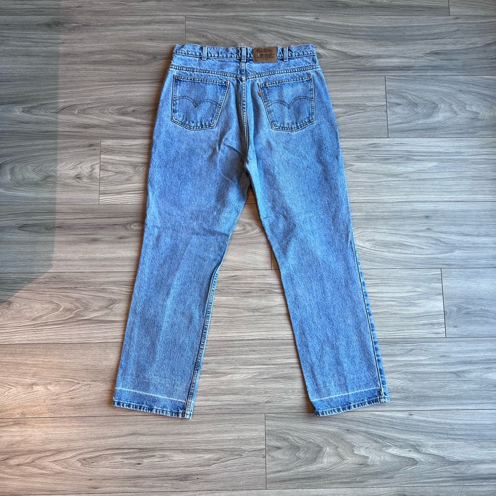 Vintage Levi’s Orange Tab 619 Blue Jeans - Picture 2 of 8